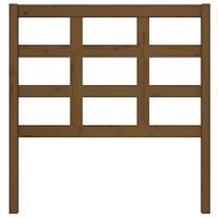 Hoofdbord 95,5x4x100 cm massief grenenhout honingbruin - thumbnail