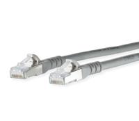 Metz Connect 1308453033-E RJ45 Netwerkkabel, patchkabel CAT 6A S/FTP 3.00 m Grijs Snagless 1 stuk(s) - thumbnail