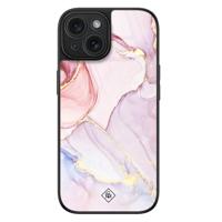 iPhone 15 glazen hardcase - Purple sky - thumbnail