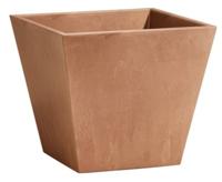 Ecopots Rotterdam kunststof bloempot Terracotta - Ø 47 cm - thumbnail
