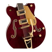 Gretsch G5422TG Electromatic Classic Hollowbody DC Walnut Stain semi-akoestische gitaar - thumbnail