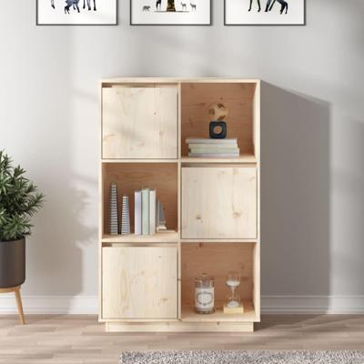 Hoge kast 38x35x117 cm massief grenenhout