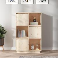Hoge kast 38x35x117 cm massief grenenhout - thumbnail