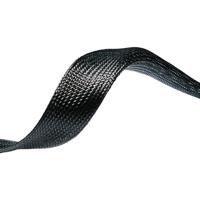 HellermannTyton 170-80531 HEGPL30-PET-BK Gevlochten slang Zwart Polyester 18 tot 55 mm 50 m - thumbnail