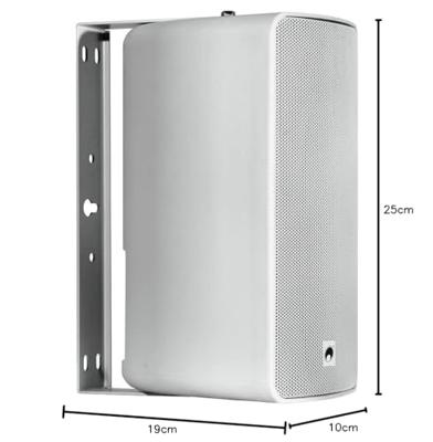 Omnitronic ODP-206 Wandluidspreker 160 W 16 Ω Wit 1 paar