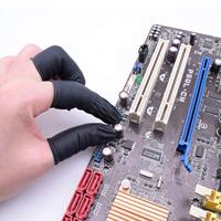 Quadrios ESD-vingercondoom Natuurkatoen, Latex - thumbnail