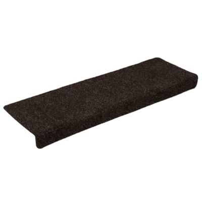 VidaXL Trapmatten zelfklevend 15 stuks 65x21x4 cm bruin rechthoekige rand VidaXL Trapmatten zelfklevend 15 stuks 65x21x4 cm bruin rechthoekige rand