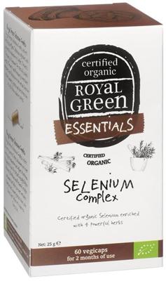 Royal Green Selenium complex bio 60 Vegetarische capsules