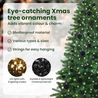 VidaXL Kerstboom met 150 led met standaard groen 150 cm pe - thumbnail