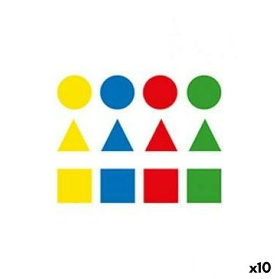 Stickers Apli Gomets Multicolour Geometrisch 12 Lakens (10 Stuks)