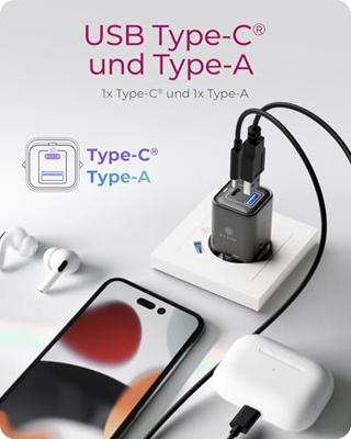 ICY BOX Wandladegerät mit 20 W USB-C-adapter 20 W USB-C stekker USB PD 3.0 Zwart Binnen USB Power Delivery (USB-PD)