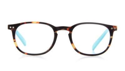 Leesbril I Need You +1.00 dpt Junior Selection bruin-turquoise