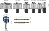 Bosch Accessories 2608594473 2608594473 Gatenzaagset 20 mm, 25 mm, 32 mm, 38 mm, 51 mm, 64 mm 1 stuk(s) - thumbnail