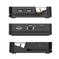 Hub USB j5create JCD624-N Zwart Grijs - thumbnail