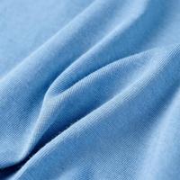 Kindershirt 116 middenblauw - thumbnail