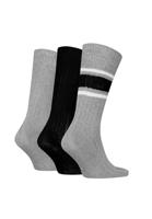 Tommy Hilfiger 3-paar Crew heren boots sokken - giftbox - Katoenen sportsokken - thumbnail