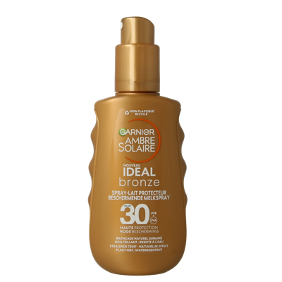 Garnier Ambre Solaire Ideal Bronze SPF30 Melkspray Garnier Ambre Solaire Ideal Bronze SPF30 Melkspray