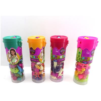 Girls Creator Rijgkralen Pop Beads in Koker 50 Stuks