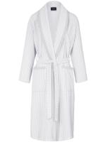 Cawö Cawö Dames Badjas met Sjaalkraag 3423 Silber 38 - thumbnail