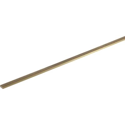 Messing Plat Profiel (l x b x h) 500 x 5 x 3 mm 1 stuk(s)