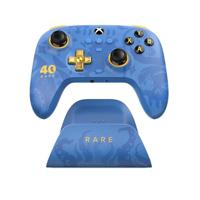 8BitDo ultimate 3-mode controller for xbox - rare 40th anniversary edition (blauw/goud, xbox series x|s, xbox one, pc, bluetooth / usb-c / 2.4 ghz ) - thumbnail