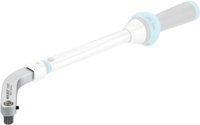 HAZET Deurscharnier insteekgereedschap | gebogen bithouder | SW T45, M8, M10, M12 | 9 x 12 mm insteekvierkant massief | 5/16 inch (8 mm) zeskant hol |