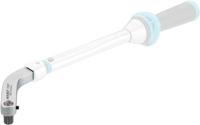HAZET Deurscharnier insteekgereedschap | gebogen bithouder | SW T45, M8, M10, M12 | 9 x 12 mm insteekvierkant massief | 5/16 inch (8 mm) zeskant hol | - thumbnail