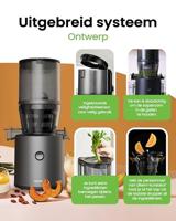 Hurom H320N Titanium - Slowjuicer | Juicer | Groenten en Fruitpers - thumbnail