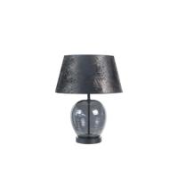 Highlight TafellampApple zwart met smoke glas Ø 38cm - T1342.01 + O4454.21 - thumbnail