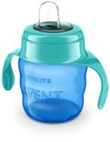 Philips Avent Lekvrije Beker Blauw 200ml - thumbnail