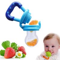 3 stuks draagbare baby zuigeling voedsel tepel feeder silicone fopspeen silicone baby fopspeen willekeurige kleur grootte: M - thumbnail