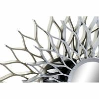 Horloge DKD Home Decor Zilver Champagne Polypropyleen Spiegel (5 pcs) (2 pcs) - thumbnail