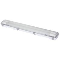 Sygonix LED-kuiplamp voor vochtige ruimte LED-buis T8 18 W Neutraalwit Grijs - thumbnail
