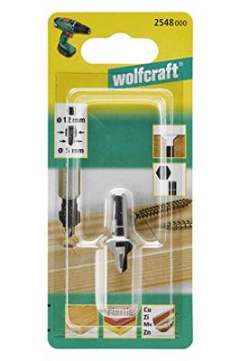 Wolfcraft Verzinkboor | WS | 6-kant | Ø5-12mm | 1 stuk - 2548000