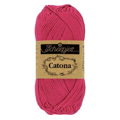 Scheepjes Catona - 10g - 413 Cherry - Haakgaren / Breigaren