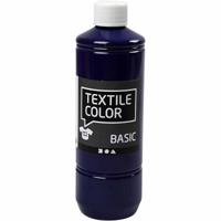 Creativ Company Textielverf - briljant blauw, 500ml - thumbnail