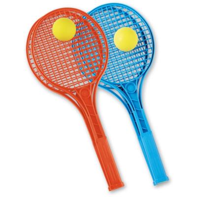 Androni Tennisracket junior kleur met bal Androni Tennisracket junior kleur met bal