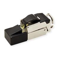 ROLINE veldmontage RJ45 connector Cat.6A (Klasse EA), STP, zilver - thumbnail