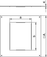 OBO Bettermann DUG 350-3 6 Montagedeksel - thumbnail