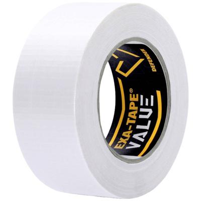 DEFENDER by Adam Hall EXA-TAPE-VALUE W 50 DTEXAVW50 Plakband Wit (l x b) 50 m x 50 mm 1 stuk(s)