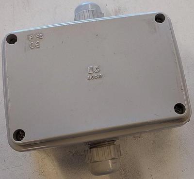 Behuizing kantelsensor voor cowcleaner swingoud type