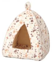 TRIXIE KATTENMAND IGLO LINGO WIT / BEIGE 32X42X32 CM - thumbnail