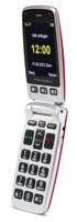 Primo 413 by Doro, all carriers, 32 GB, mobiele telefoon met grote toetsen met tafellaadstation rood - thumbnail