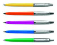 Balpen Parker Jotter Original CT M transitbox 20 assortikleuren - thumbnail