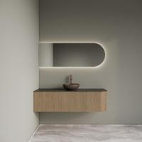 Badkamermeubelset Gliss Design Alluro 140 cm Links Mist - thumbnail