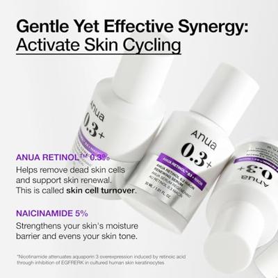 Anua Nano Retinol 0.3 % + Niacin Renewing Serum 30 ml
