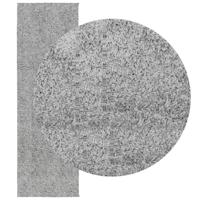 VidaXL Vloerkleed pamplona shaggy hoogpolig modern 80x250 cm grijs - thumbnail