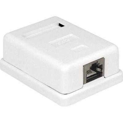 Delock 86169 modulair stopcontact 1 poort Cat.6