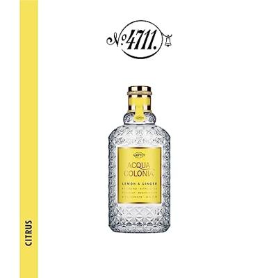 4711 Acqua Colonia Lemon & Ginger Spray 170 ml Eau de Cologne Heren