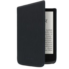 Pocketbook Cover Shell voor Touch HD 3, Touch Lux 4, Basic Lux 2, Straight Lines Black